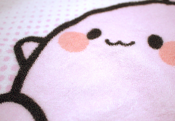 プリントタオルOEM製造 パイル生地