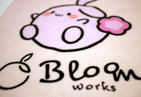 プリントタオルOEM製造 シャーリング生地